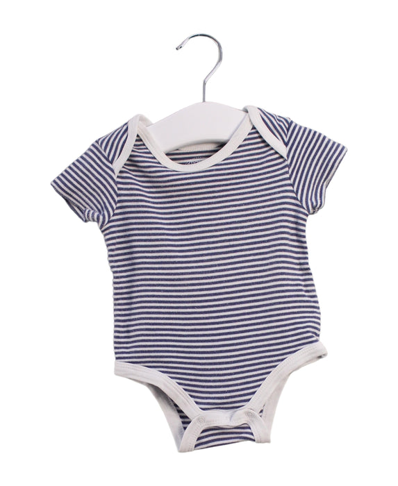 A Navy Short Sleeve Bodysuits from Mamas & Papas in size 3-6M for neutral. (Front View)