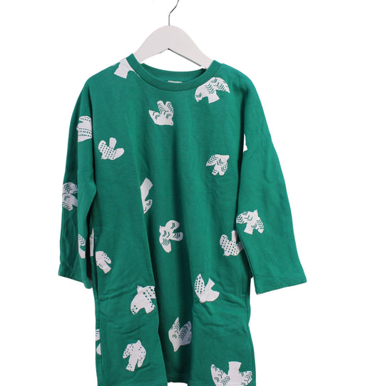 A Green Sweater Dresses from COS in size 4T for girl. (Front View)