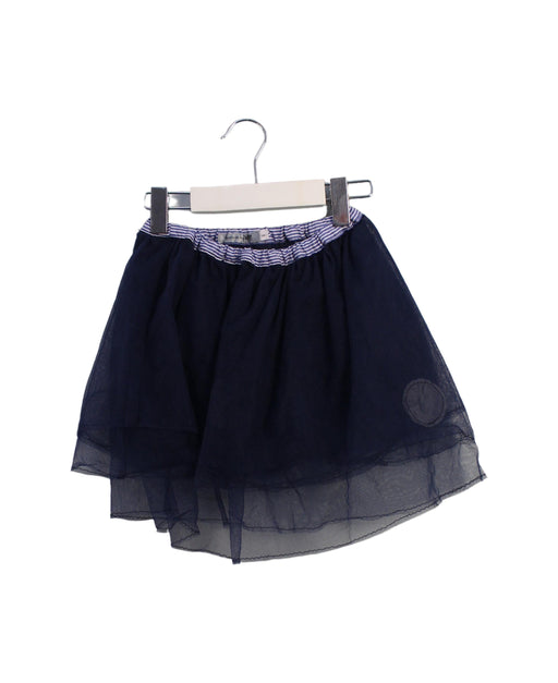 A Navy Tulle Skirts from Wafflish Waffle in size 12-18M for girl. (Front View)