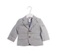 A Grey Blazers from Janie & Jack in size 12-18M for boy. (Front View)