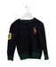 A Navy Knit Sweaters from Polo Ralph Lauren in size 4T for boy. (Front View)