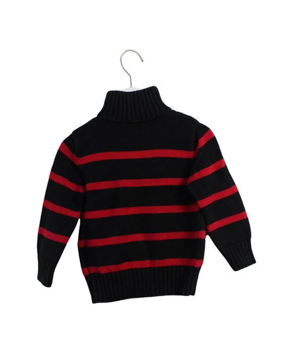 A Black Knit Sweaters from Polo Ralph Lauren in size 3T for boy. (Back View)