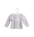 A Grey Long Sleeve Tops from The Little White Company in size 3-6M for boy. (Front View)