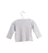 A Grey Long Sleeve Tops from The Little White Company in size 3-6M for boy. (Back View)