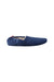 A Blue Slippers from The Little White Company in size 7Y for boy. (Back View)