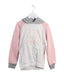 A White Hooded Sweatshirts from Calvin Klein in size 6T for girl. (Front View)