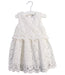 A White Sleeveless Dresses from Chickeeduck in size 18-24M for girl. (Front View)