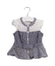 A Navy Short Sleeve Tops from Nicholas & Bears in size 6-12M for girl. (Front View)