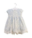 A Blue Short Sleeve Dresses from Pippa & Julie in size 6-12M for girl. (Front View)