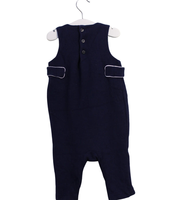 A Navy Sleeveless Jumpsuits from Ralph Lauren in size 3-6M for boy. (Back View)