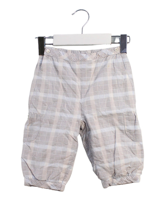 A Beige Casual Pants from Jacadi in size 6-12M for boy. (Front View)