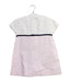 A White Short Sleeve Dresses from Jacadi in size 3T for girl. (Front View)