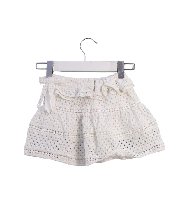 A White Short Skirts from Nicholas & Bears in size 12-18M for girl. (Back View)