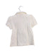 A White Short Sleeve Polos from Nicholas & Bears in size 2T for girl. (Back View)