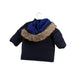 A Navy Puffer/Quilted Jackets from Jacadi in size 6-12M for boy. (Back View)