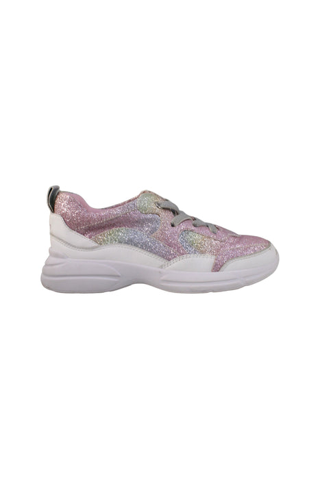 A Pink Sneakers from WiNK in size 6T for girl. (Back View)