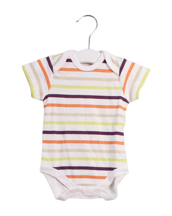 A Multicolour Short Sleeve Bodysuits from Mamas & Papas in size 0-3M for boy. (Front View)
