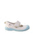 A White Flats from Moonstar in size 6T for girl. (Back View)