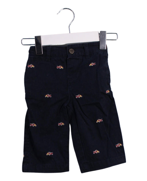 A Navy Casual Pants from Ralph Lauren in size 3-6M for boy. (Front View)
