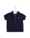 A Navy Short Sleeve Polos from Ralph Lauren in size 3-6M for boy. (Front View)