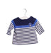 A Blue Long Sleeve Tops from Jacadi in size 3-6M for boy. (Front View)