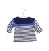 A Blue Long Sleeve Tops from Jacadi in size 3-6M for boy. (Back View)