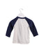 A White Long Sleeve Tops from Miki House in size 12-18M for boy. (Back View)