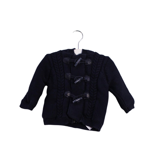 A Navy Lightweight Jackets from Jacadi in size 3-6M for boy. (Front View)