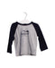 A Grey Long Sleeve Tops from Jacadi in size 6-12M for boy. (Front View)