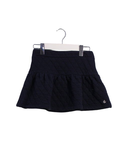 A Navy Short Skirts from Petit Bateau in size 6T for girl. (Front View)