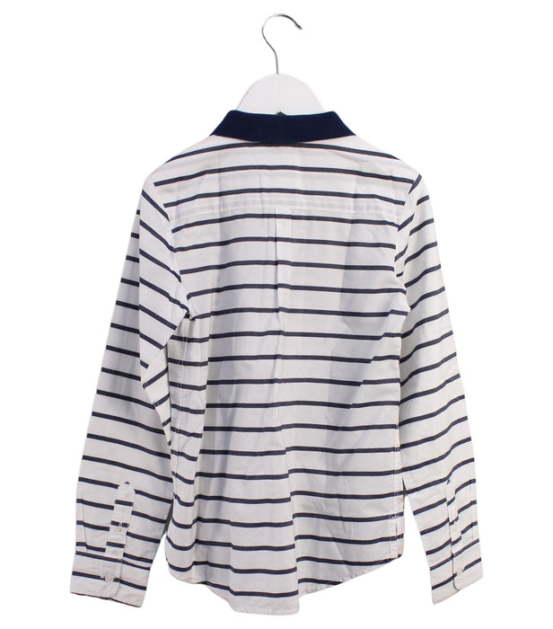 A Navy Shirts from Jacadi in size 8Y for boy. (Back View)