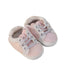 A Pink Booties from Mayoral in size Newborn for girl. (Front View)