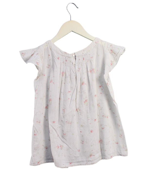 A White Short Sleeve Tops from Bonpoint in size 10Y for girl. (Back View)