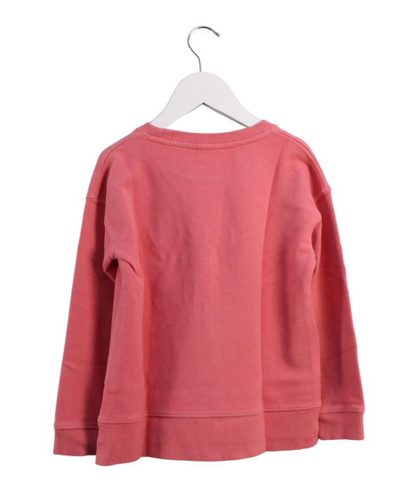 A Pink Crewneck Sweatshirts from Seed in size 6T for girl. (Back View)