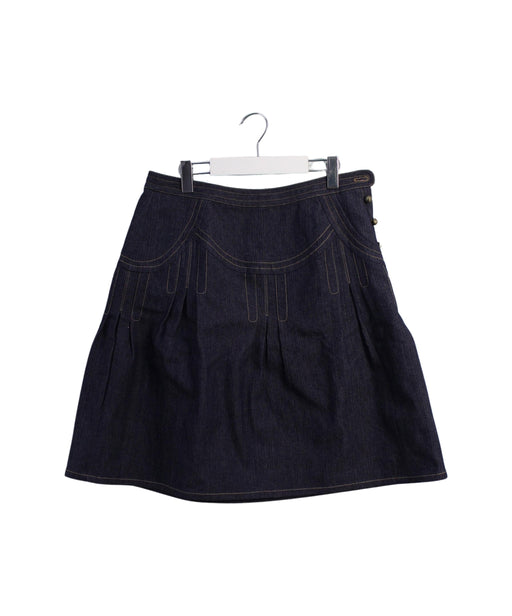 A Navy Mid Skirts from Nicholas & Bears in size 14Y for girl. (Front View)