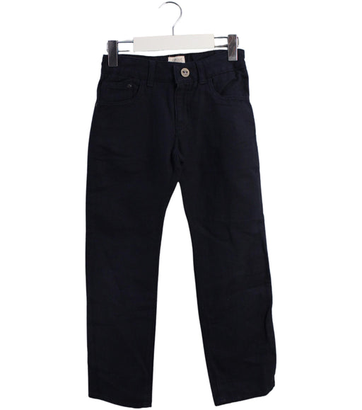 A Navy Casual Pants from Armani in size 5T for boy. (Front View)