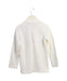A White Long Sleeve Polos from Kingkow in size 6T for boy. (Back View)