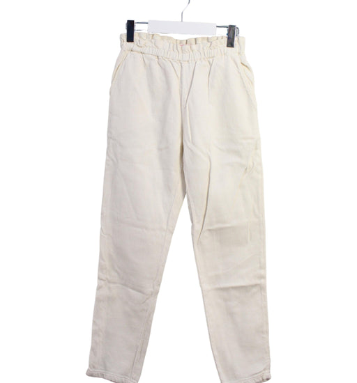 A Ivory Casual Pants from Bonpoint in size 10Y for boy. (Front View)