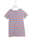 A Blue Short Sleeve Dresses from Petit Bateau in size 4T for girl. (Back View)