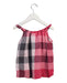 A Pink Sleeveless Dresses from Burberry in size 4T for girl. (Back View)