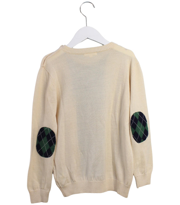 A Ivory Knit Sweaters from Nicholas & Bears in size 8Y for boy. (Back View)