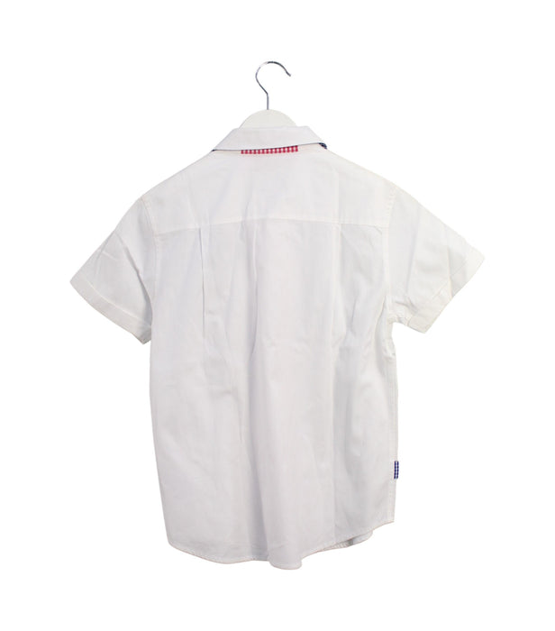 A White Shirts from Nicholas & Bears in size 10Y for boy. (Back View)
