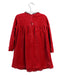 A Red Long Sleeve Dresses from Chicco in size 2T for girl. (Back View)