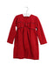 A Red Long Sleeve Dresses from Chicco in size 2T for girl. (Front View)