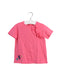 A Pink Short Sleeve T Shirts from La Compagnie des Petits in size 4T for girl. (Front View)