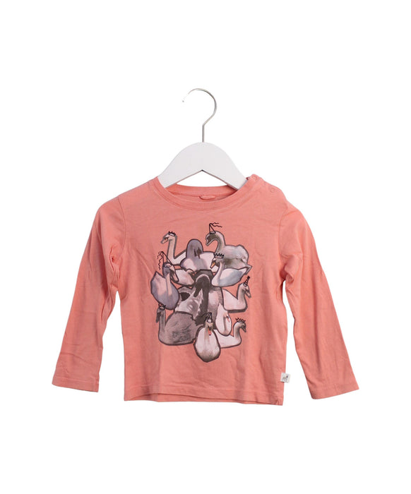 A Pink Long Sleeve Tops from Stella McCartney in size 3T for girl. (Front View)
