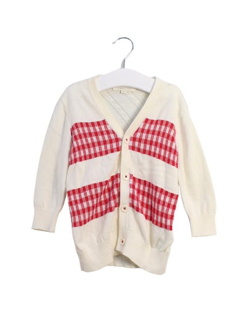 A Ivory Cardigans from Nicholas & Bears in size 12-18M for boy. (Front View)