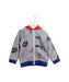 A Grey Zippered Sweatshirts from Little Marc Jacobs in size 3T for boy. (Front View)