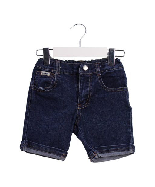 A Navy Shorts from Calvin Klein in size 4T for girl. (Front View)