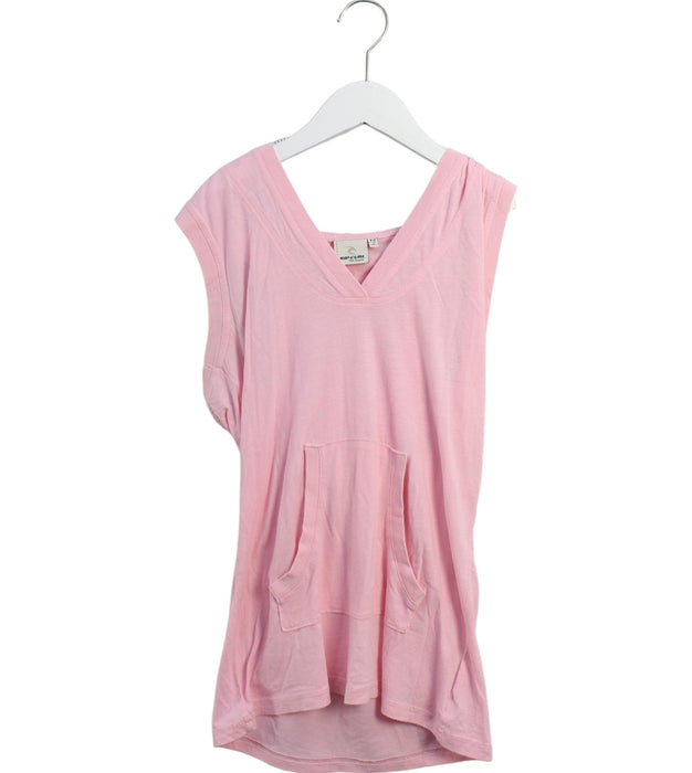 A Pink Sleeveless Tops from Rip Curl in size 12Y for girl. (Front View)